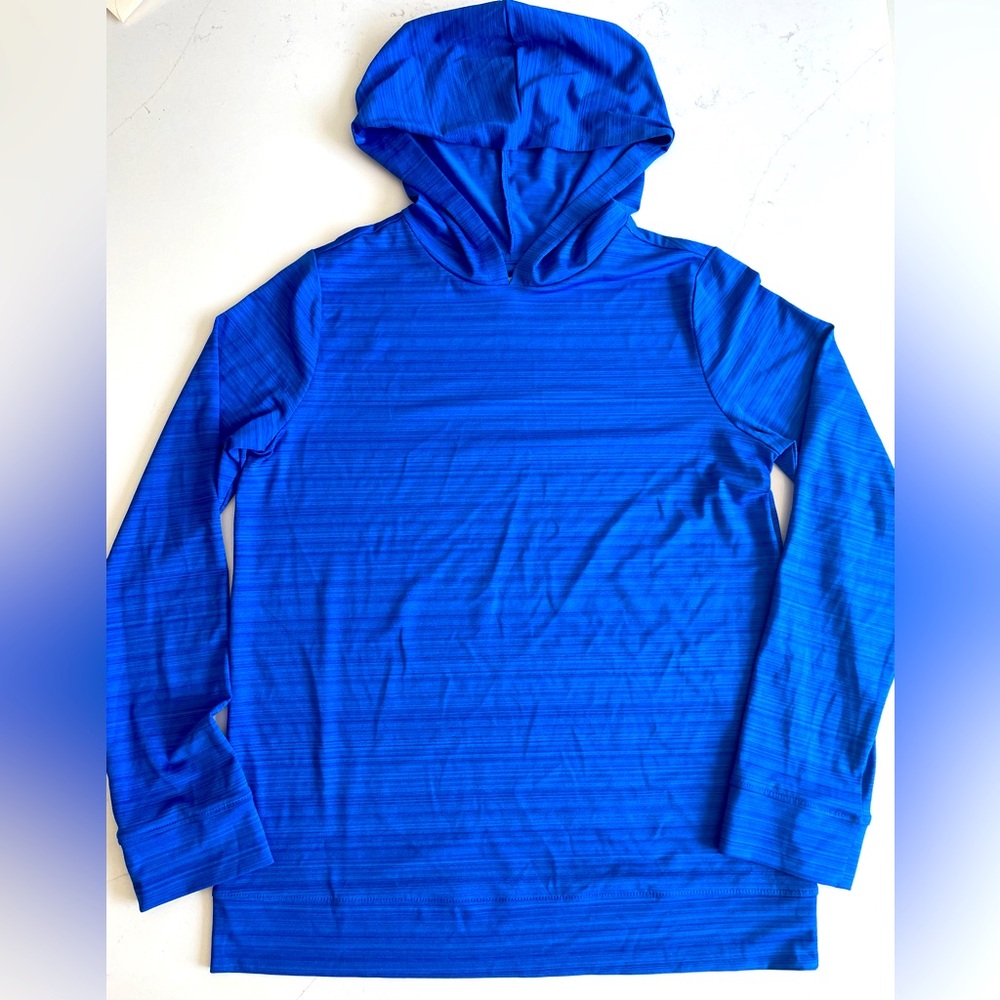 Lands’ End Hooded Swim Cover-up, Kids’ Size Large (10-12)